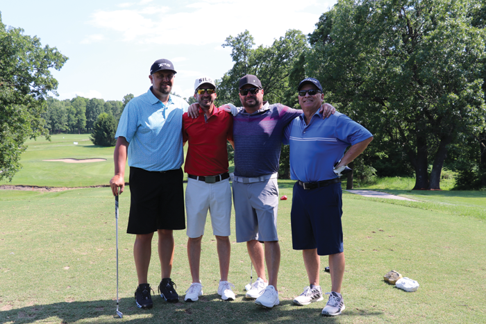 The Farmasi team (Tyler Johnsen, Jeffrey Johnsen, Nate Angus and Brian Whittle) took first place in the Championship Flight.