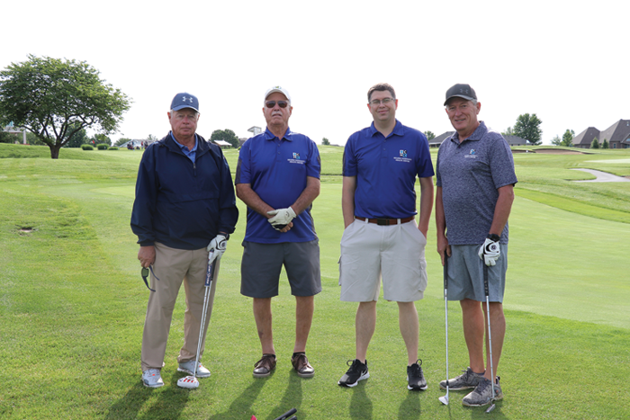 Foursome from CMH Medical Excellence Golf Tournament
