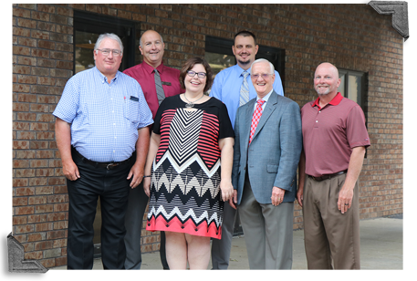 Group of CMH and Community Leaders in front of donated building