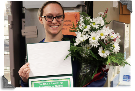 Nikki Church, RN, December 2019 DAISY Award winner