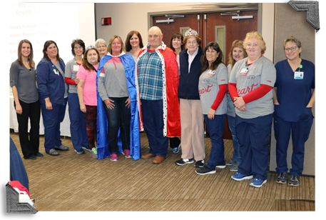 Cardio-Pulmonary Rehab King and Queen of Hearts