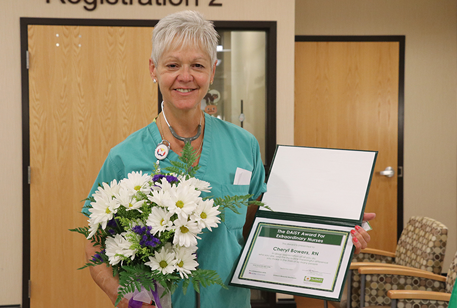 Cheryl Bowers, RN - September DAISY Award Winner