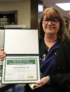 Andrea Dixon, RN - February 2022 DAISY Winner