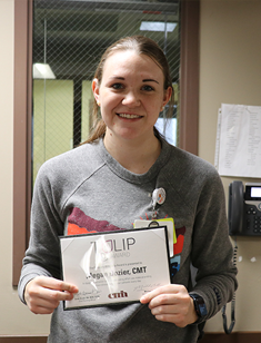 Megan Dozier, PCT - February 2022 TULIP Award Winner