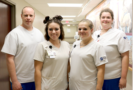 CMH nurse apprenticeship students