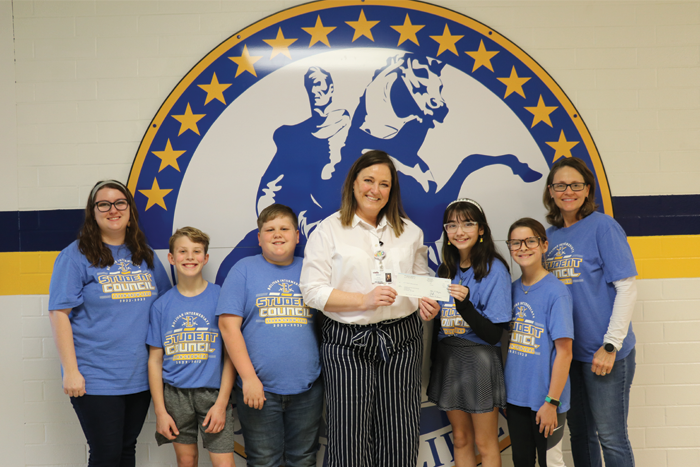 Bolivar Intermediate School students, sponsors and Wren Hall, CMH 